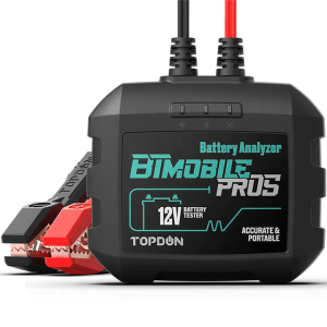TOPDON BT Mobile ProS Batterietester – Fortschrittliche 12V-Diagnose für Pkw, Motorräder & leichte Nutzfahrzeuge